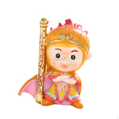 Cartoon Monkey Statue Miniature Resin Figurine Home Decor Ornament Sculpture Animal Figure