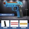 P320 Pistol Gun Soft Bullet Automatic Toy Gun With Blowback Outdoor Sports Shooting Game Christmas Birthday Gift For Kids