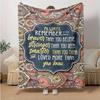 1pc Always Remember Blanket Soft and Cozy Home Decor Gift for , for All Seasons, Living Room .G007
