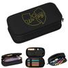 Wu Tang Clan Print Pencil Cases for Students Gifts Pen Box Pencil Bag Large Capacity Pencil Pouch