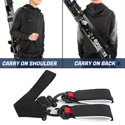 Skistock-Tragegurt Skischuh-Riemen Befestigungsgurt Langlebiger Snowboard-Schultergurt für Wintersport-Outdoor-Sportarten Ski-Zubehör