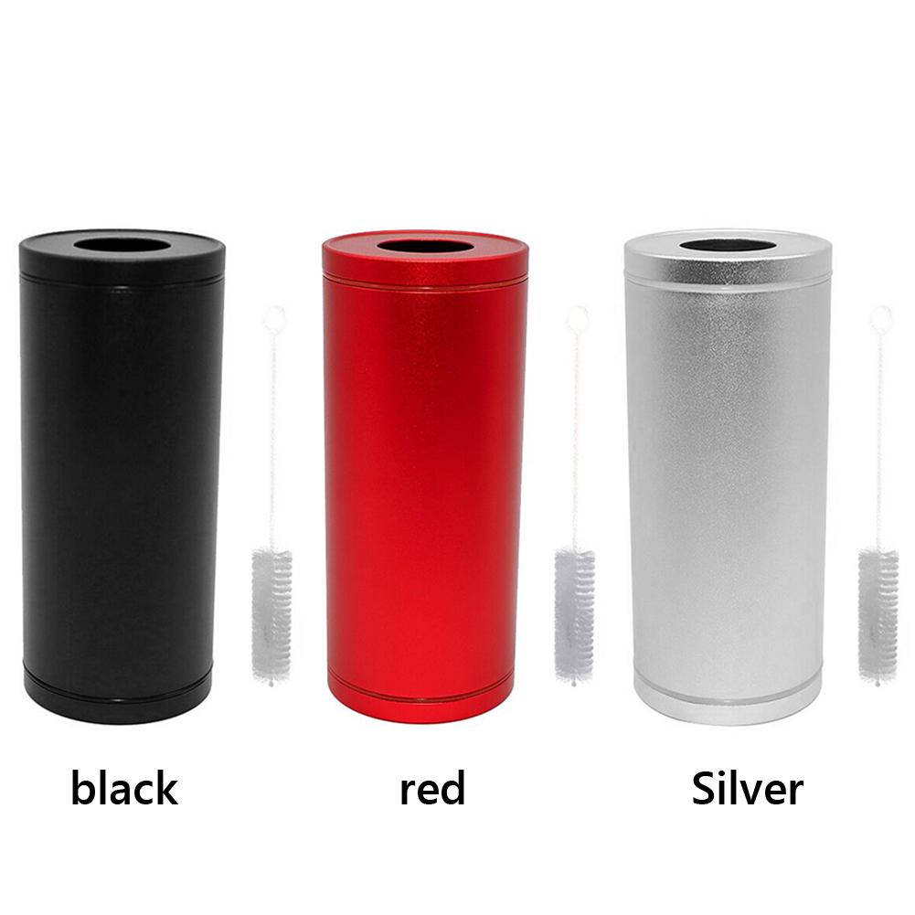 Aluminum Alloy Car Tissue Holder Cylinder Tissue Box Car Tissues Container Car Tissue Tube Car Accessories
