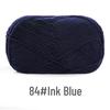 Su He 4-Strand Combed Cotton Yarn for Handmade Knitting: DIY Milk Cotton for Dolls, Cushions, and Blankets.