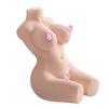 Mužský masturbátor pro sexuální panenky, měkká a přiléhavá realistická milostná panenka a sexy ženské torzo s vestavěnou kostrou