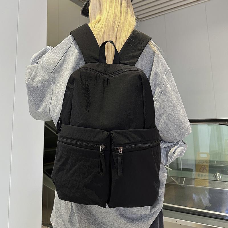 Schoolbag11 New High-Value Fashionable Casual Versatile Unisex Travel Backpack Large Capacity Simple Premium Backpack
