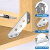 Universal Furniture Corner Connector 90° Right Angle L Brackets  Shelves Cabinets