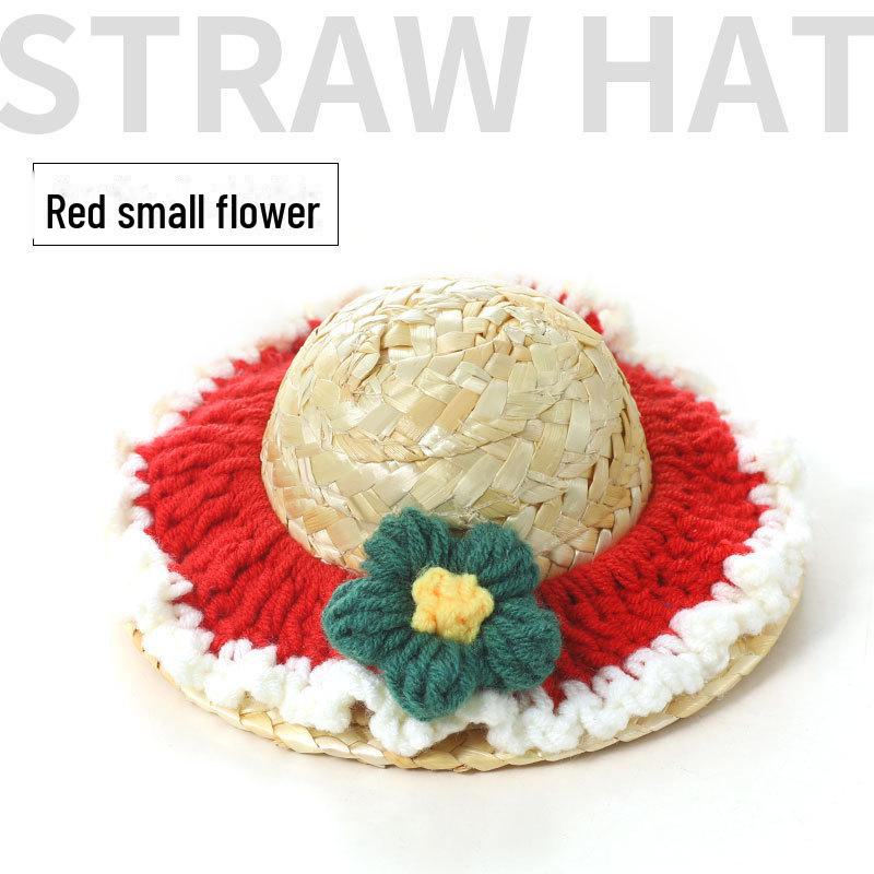 

Солом яний капелюх ручної роботи для автомобіля Weilai Nomi Robot – Декор салону для ES6/ES8 Straw Hat