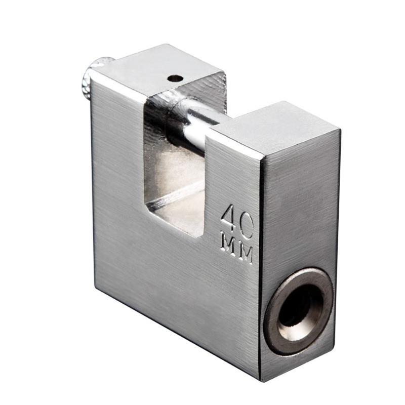 Creative Stainless Steel Heavy Duty Padlocks Anti-cut Anti-pry Anti-theft Lock Safety With Keys Gate Locks