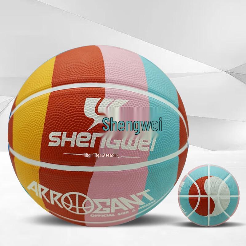 Norman Shengwei Rainbow High Foam Training Basketball