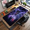 Naruto Charakter Personalisierbares Namens-Mauspad Büro-Mauspads Computer Schreibtisch Tastaturmatte Rutschfester Gummiunterseite