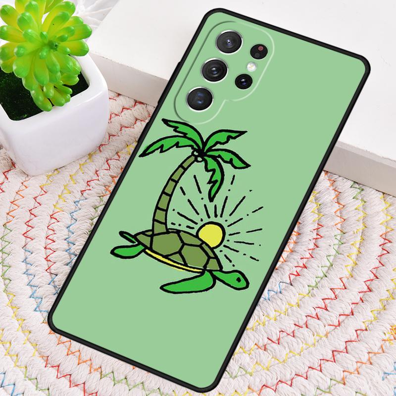 Cartoon Turtle Phone Case for Samsung Galaxy note 10 pro S26 Ultra S23 S24 FE S25 S21 S22 PLUS shockproof Cove