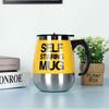 Coffee Mug Self Stirring Mug Auto Self Mixing Stainless Steel Cup for Coffee Milk