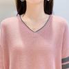 Mokana Elegant Long Sleeve V-Neck Knitted Sweater MKNJD2675