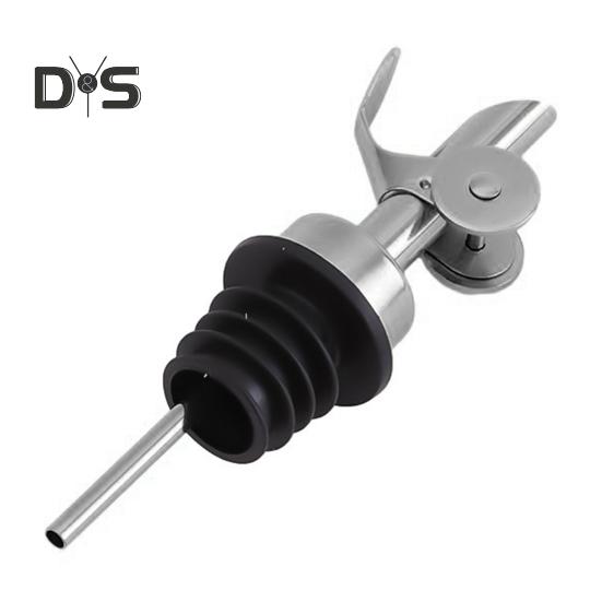 

Автоматический дозатор вина с самогерметизирующимся носиком из нержавеющей стали с контролем потока, безкапельный дозатор спиртных напитков для бутылок серебряный