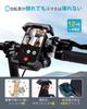 ERWAY Bicycle Smartphone Phone Holder for Road and Easy Drop Vibration Compatible with Multiple iPhone Handlebar Delivery Uber Holder, One-Handed