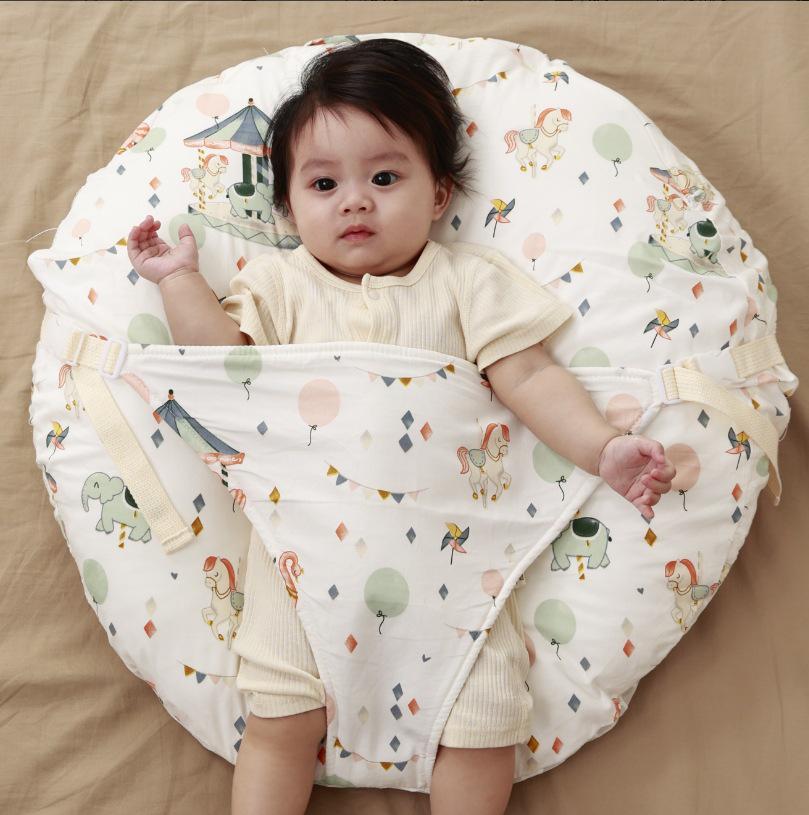 Newborn Anti-Reflux Incline Pillow: Spit-Up & Choking Prevention Nursing Pad