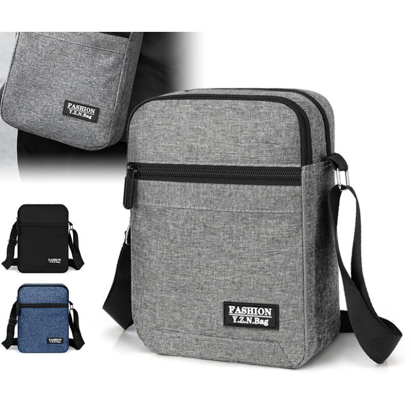 

Мужские деловые сумки через плечо оптом от производителей Легкие, простые, универсальные сумки через плечо большой вместимости для работы, поездок на работу,