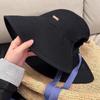 Summer Straw Hat With Butterfly Bow For Women Sun Protection And Breathability