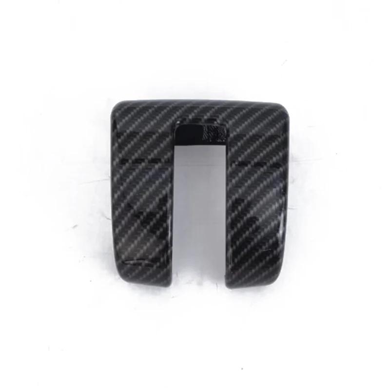 For BYD SHARK 2024 2025 ABS Carbon Fiber Gear Shift Knob Decoration Cover Car Gear Lever Head Trims Interior Auto Accessories
