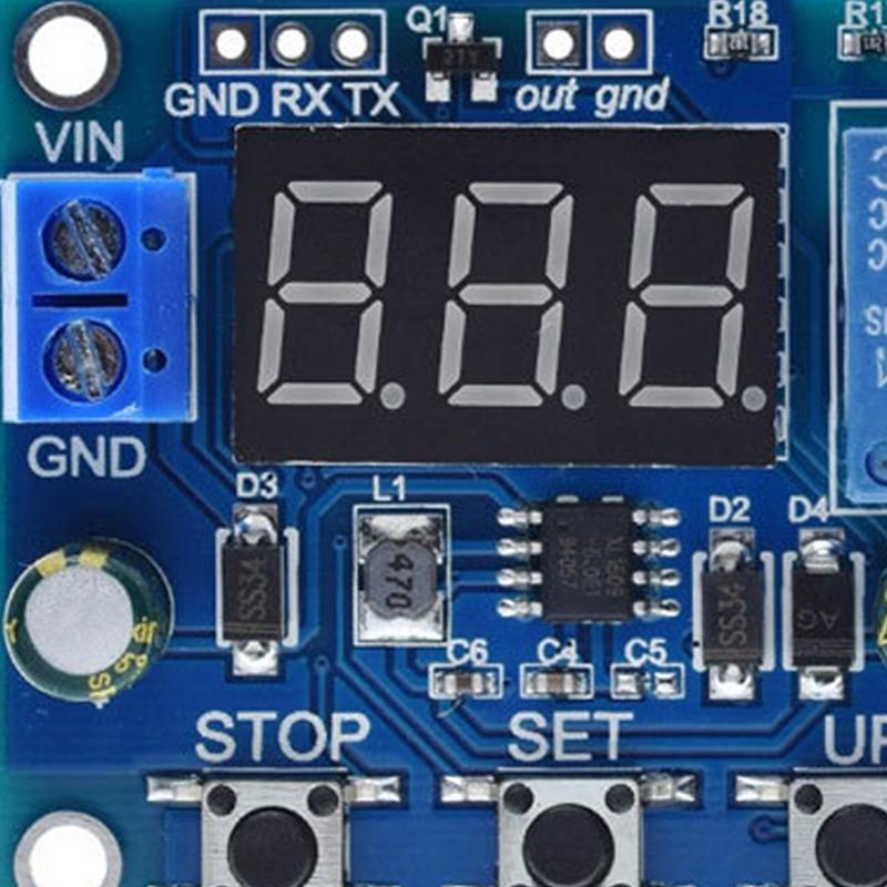 Intelligent Battery Charge Discharge Control Module With Voltage Protections Serial Monitoring For Power Management