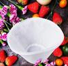 120/100mesh Reusable Fine Mesh Wine Strainer Juice Soy Milk Nut Milk Tea Nylon Filter Bag Bowl Shape Food Coffee Filter Strainer