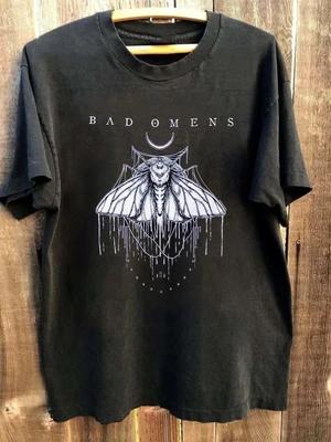 Bad Omens T-Shirt Moth Band New Black Unisex Fan Gift S-5Xl