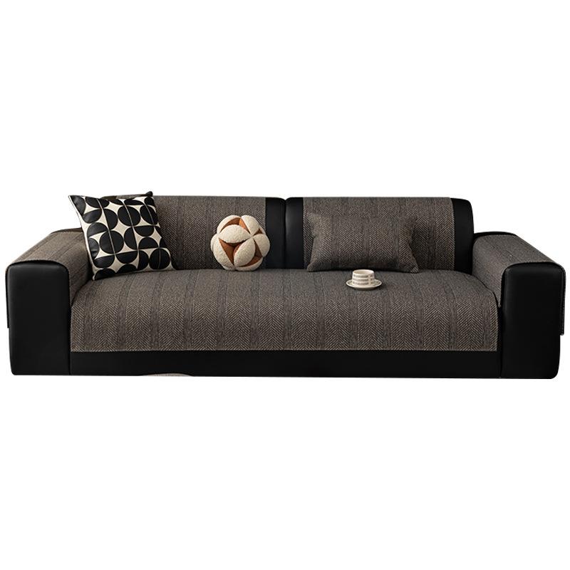 New Sofa Cushion Universal In All Seasons, Simple Modern Fixed Non-Slip Seat Cushion, Washable Sofa Cover Cover Cloth