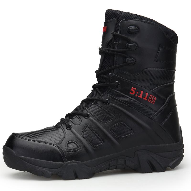 Men's Four-Season Breathable Motorcycle Riding Boots - Protective and Stylish Racing Shoes