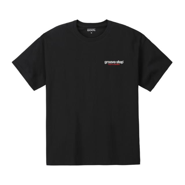 GROOVESTEP Levan Mini Lettering Round Short Sleeve S0265