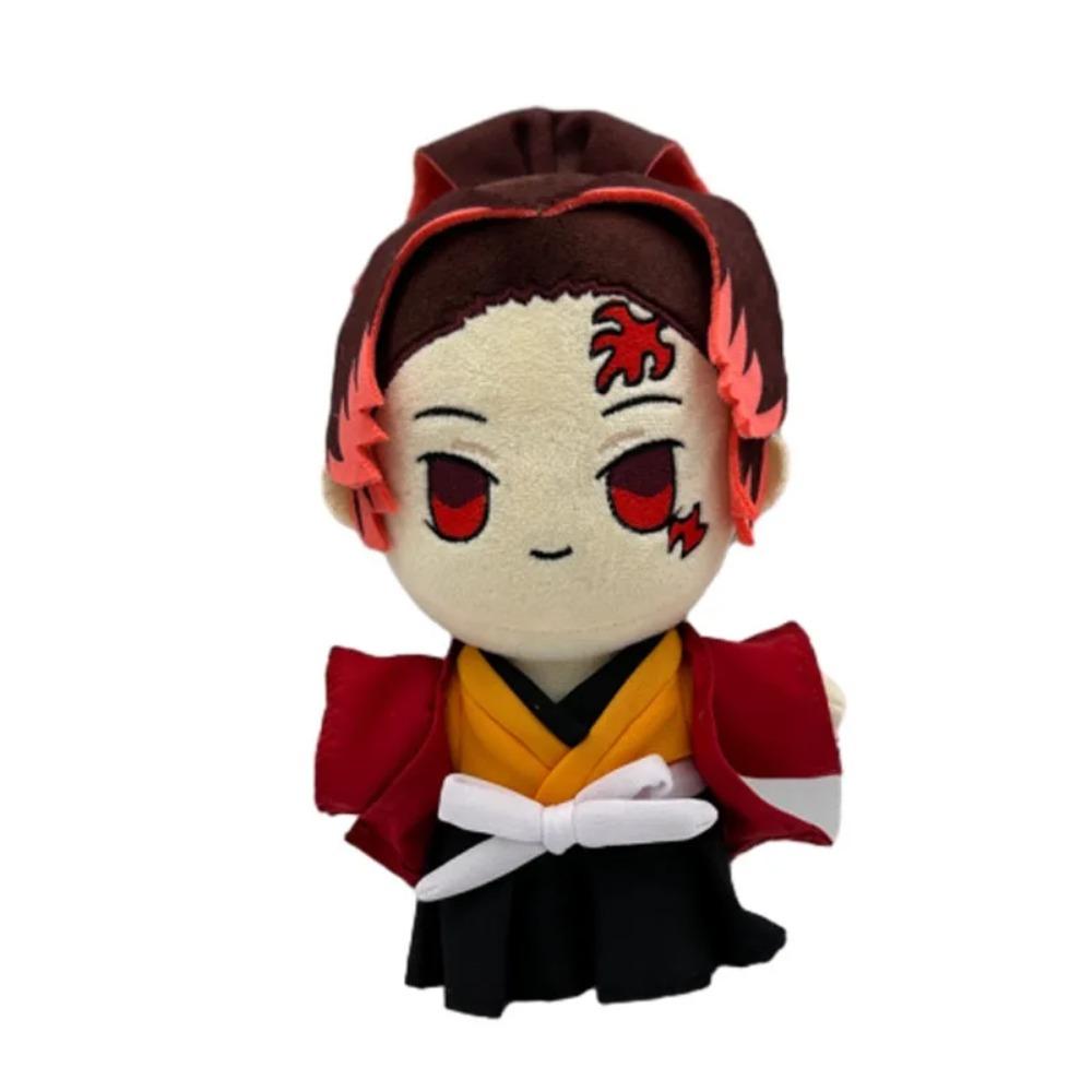 New Demon Slayer Plush Stuffed Toy Kamado Nezuko Akaza Kokushibo Cartoon Anime Figure Manga Doll Pendant Kid Birthday Gift Decor