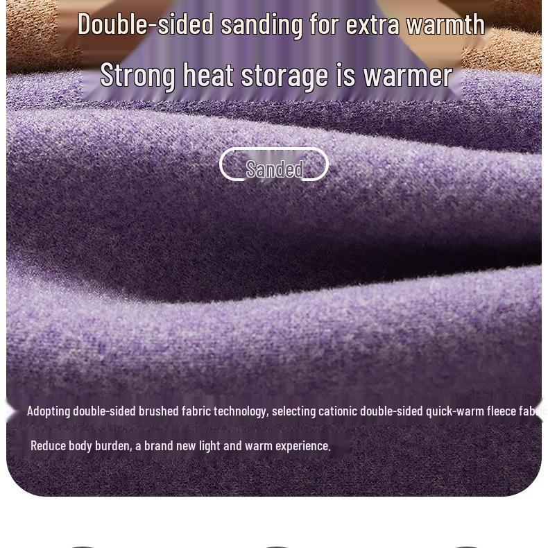 Women's Seamless Thermal Underwear Set - Round Neck, Autumn/Winter Warmth