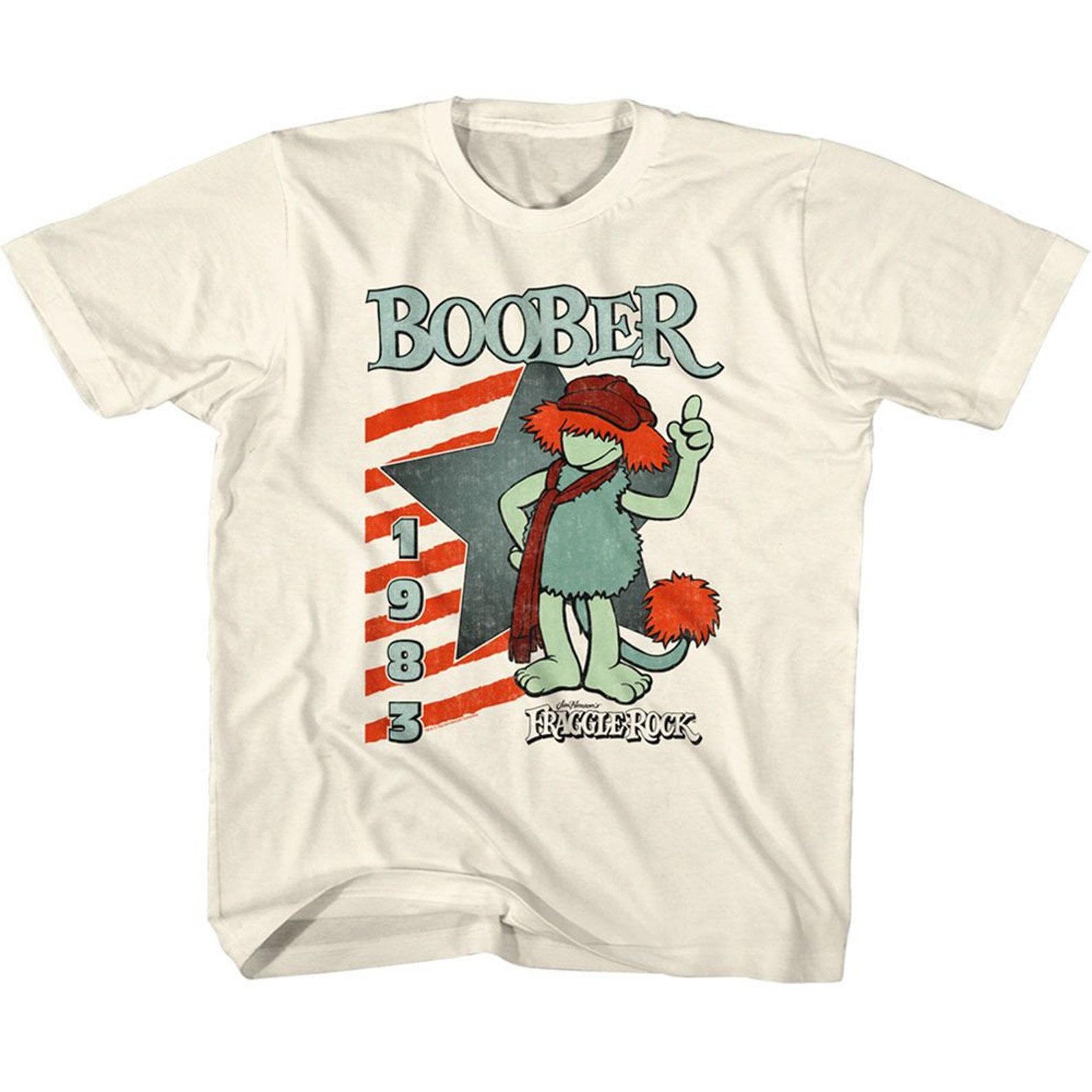 Fraggle Rock Boober Star Natural Youth T-Shirt 4XL