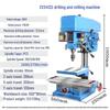 Jundelun ZXS4132 Industrial Bench Drill Mill Tapping Machine CN Plug (adapter Included)