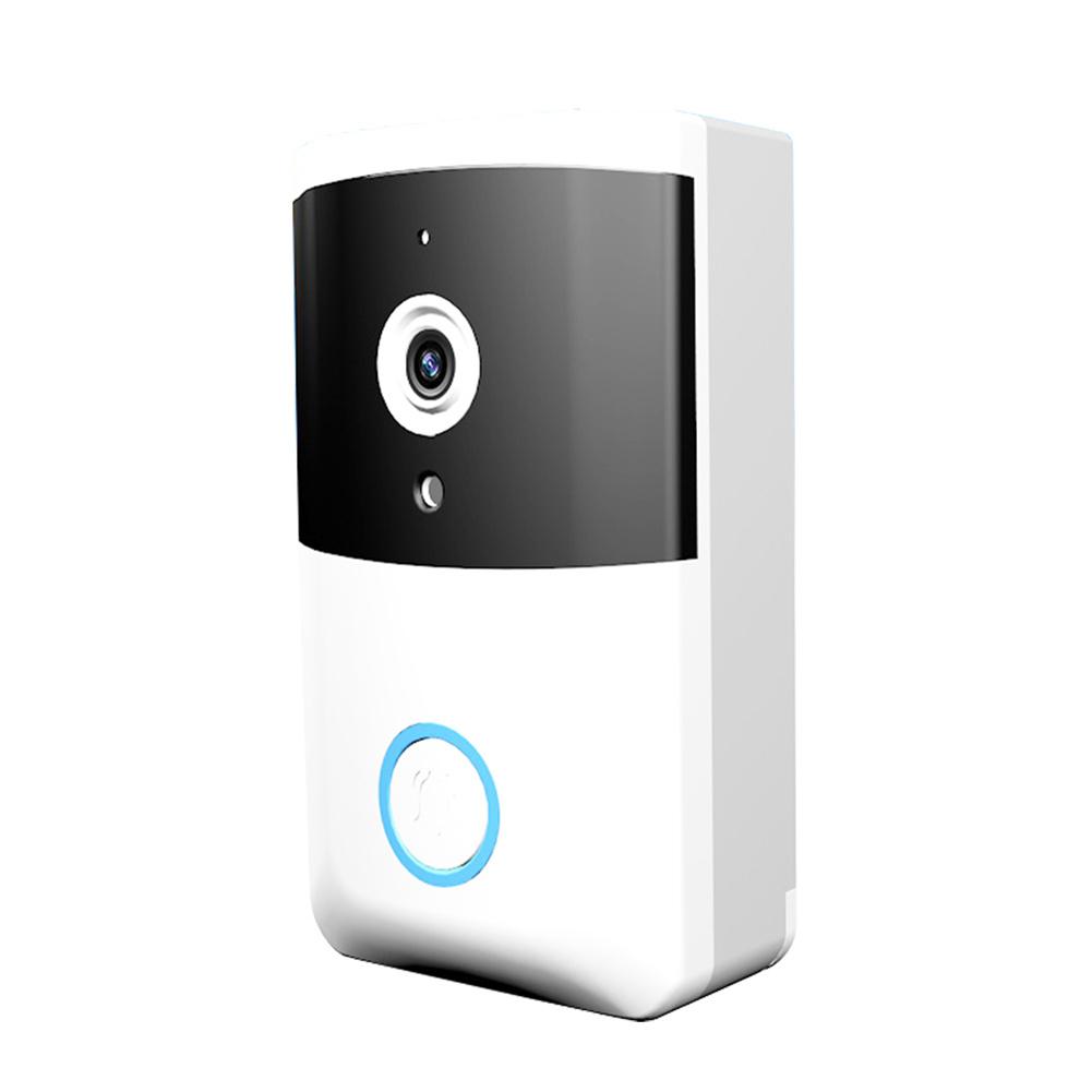 WiFi Doorbell Camera IR Night Vision Visual Doorbell Two-way Audio Home Door Bell for Home Security Alarm System