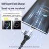 4-in-1 PD100W Fast Charging Cable for Apple Devices: Phones, Computers, Tablets - Dual Data Cable
