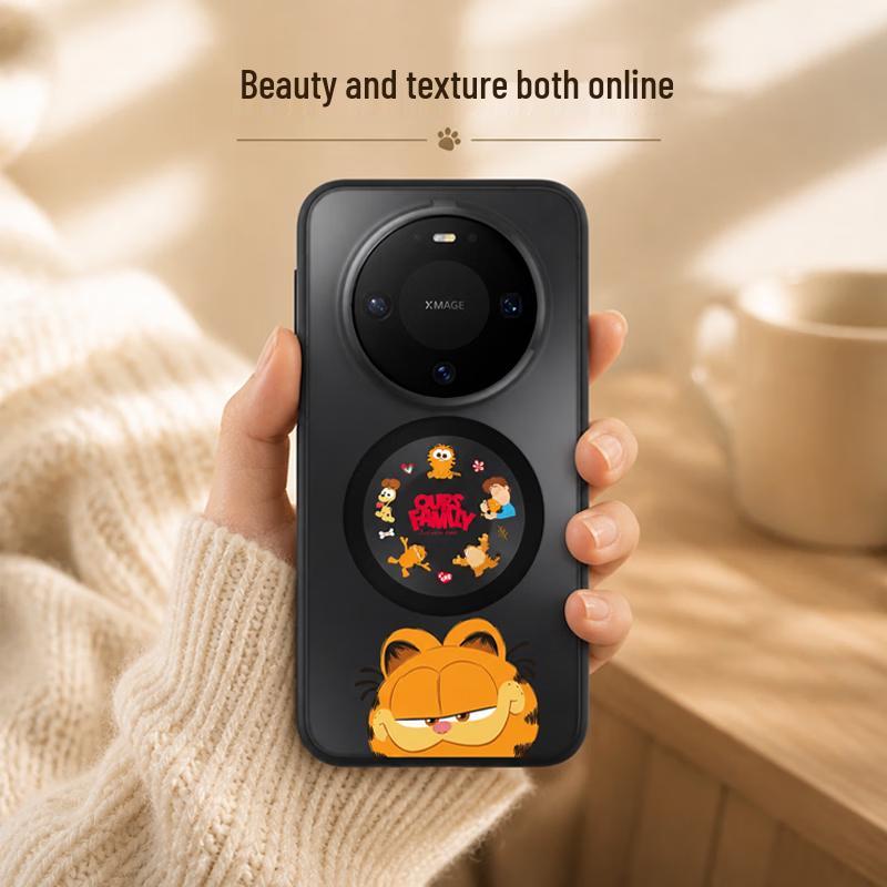 Чехол для телефона Huawei Mate 80/80 Pro Smorss Garfield с совместным брендингом Mate 80/80 Pro