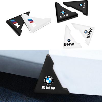 2/4Pcs Car Door Corner Anti-collision Covers Silicone Stickers for BMW M F12 F13 F30 E60 E65 E66 E63 F01 F02 X1 X3 4 5 6 7 Serie TT5F