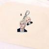 Stray Kids Member Double Acrylic Keychain Cute Cartoon Anime Portrait Pendant Bag Charm Key Ring Fan Support Merchandise Gift