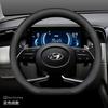 Leather Car Steering Wheel Cover for Hyundai Tucson Nx4 Santa Fe Mx5 Elantra N Palisade Creta Grand Kona 2024 2025 Accessories