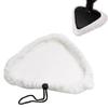 1PC Reusable Steam Mop Pads Washable Microfiber Replacement Covers for H2O Mop, Triangle Design for Deep Cleaning Floors