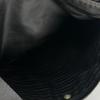 PRADA Triangular logo Shoulder Bag black unisex used