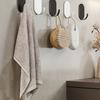 10-Piece Stainless Steel Wall Hooks for Hanging 33 Lbs (max) Heavy Duty Self-Adhesive Hooks Adhesive Hooks for Keys Bathroom Shower Outdoor.