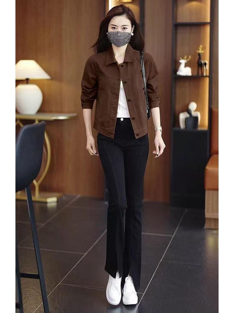 Kleine Stilvolle Damen Frühlings- & Herbst-Freizeitjacke - 2025 Neuer Modetrend