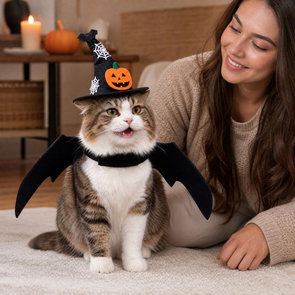 Pet Halloween Decoration Set