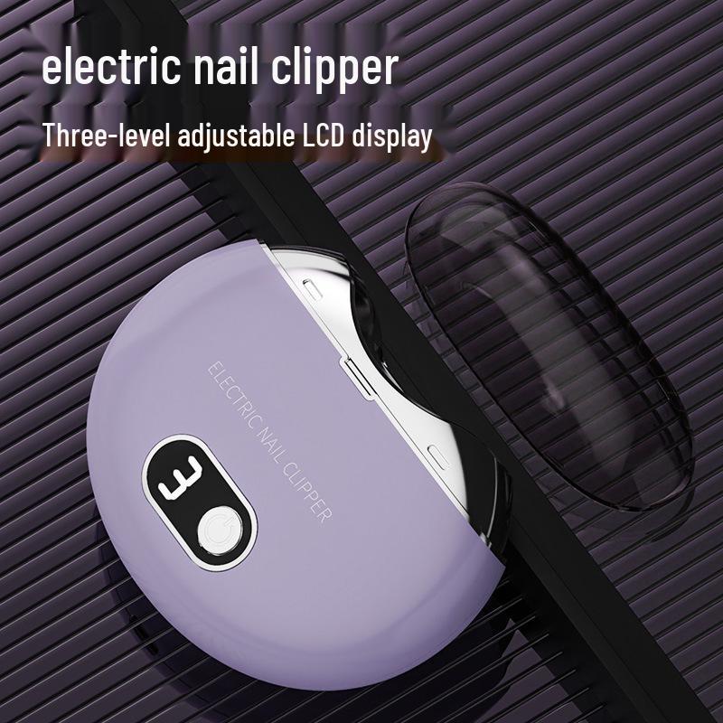Normanjia Electric Nail Clipper with UV Disinfection for All Ages - Grinder and Manicure Tool