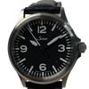 Used SinnWatches black/Silver Stainless Steel Mens blackDial