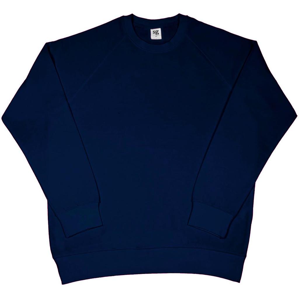 SG Mens Raglan Sleeve Crew Neck Sweatshirt
