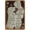 Vintage Metal Sign Wall Decor Coffee Bar Kitchen Cafe