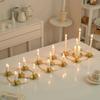 Decorative Candle Stands Iron Taper Candle Holders Candelabra Retro Candlestick Holders for Wedding,Table Centerpieces