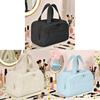 Polyester Large Capacity Makeup Bag With Wide Opening For Travel And Daily Use